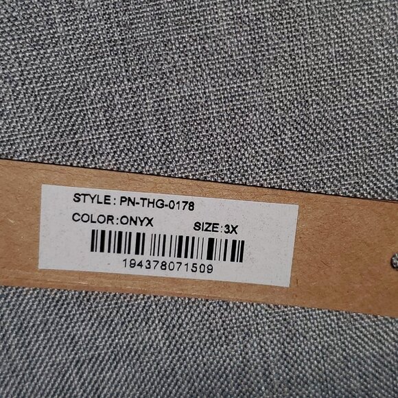 NWT SKIMS 3X Summer Mesh Thong ONYX - Picture 3 of 3